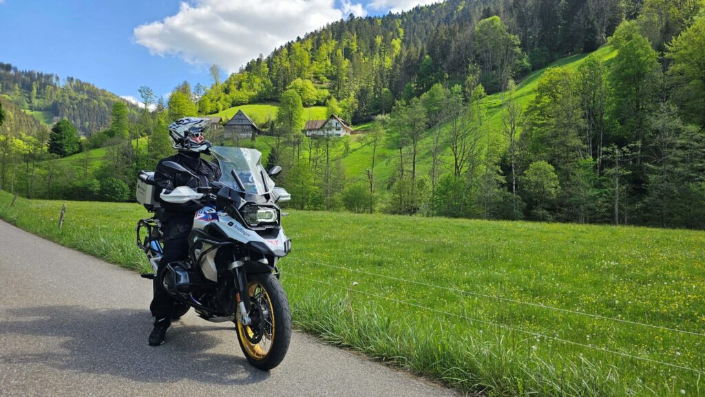 Luxus Vogesen Mit Dem Motorrad Bild